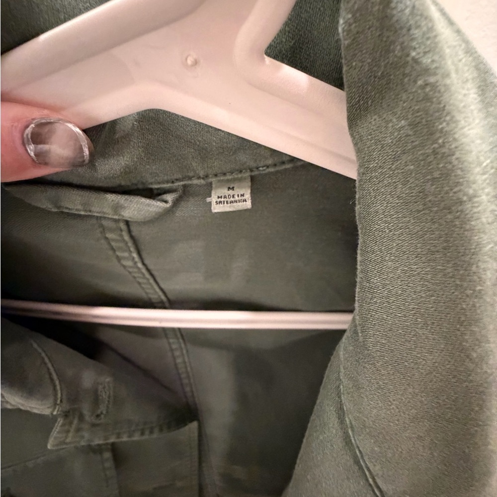 Madewell Khaki Utility Jacket - Picture 3 of 4